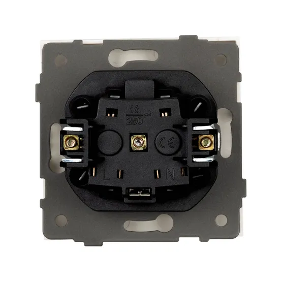 Фото #2 товара Механизм розетки влагозащищённый SCT-TENDO-MCP-SFPL-WH (230V, 16A) (Arlight, Матовый белый)