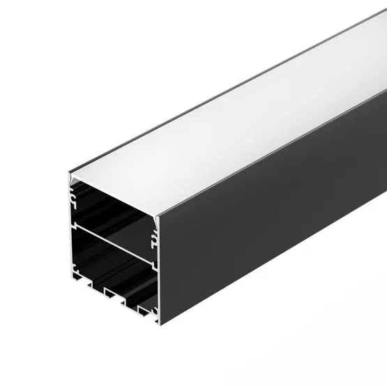 Фото #1 товара Профиль LINE-M-5050-2000 BLACK (Arlight, Алюминий)