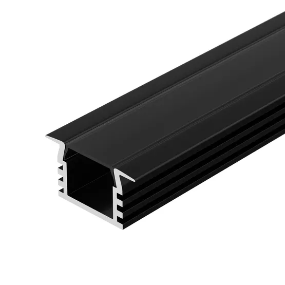 Фото #2 товара Профиль PDS-F-2000 ANOD Black (Arlight, Алюминий)