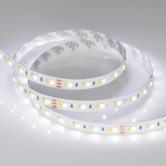 Фото #2 товара Светодиодная лента RT 2-5000 24V White-MIX 2x (2835, 140 LED/m, LUX) (Arlight, 19.2 Вт/м, IP20)