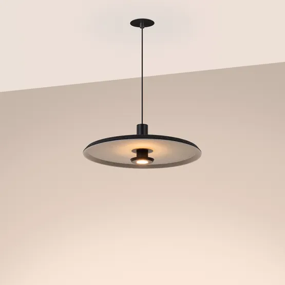 Фото #2 товара Светильник SP-KOTARO-R450-12W Warm2700 (BK-GR, 36 deg, 230V, TRIAC) (Arlight, IP20 Фетр, 3 года)