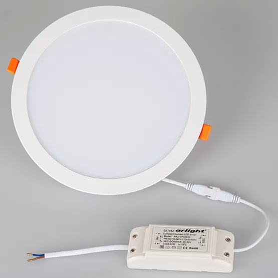Фото #4 товара Светильник DL-BL225-24W Warm White (Arlight, IP40 Металл, 3 года)
