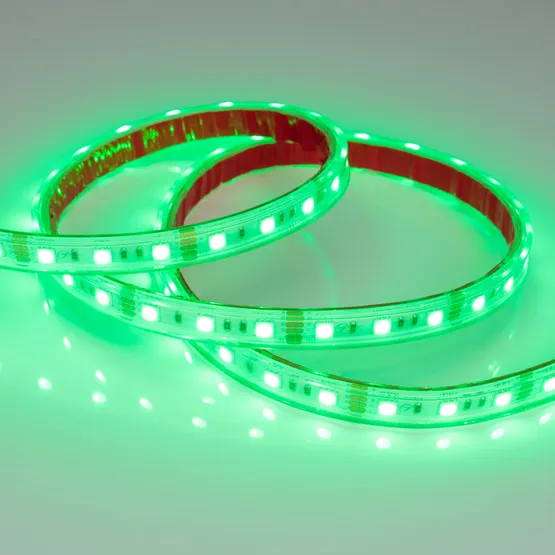 Фото #6 товара Светодиодная лента RTW 2-5000PS 12V RGB 2x (5060, 300 LED, LUX) (Arlight, 14.4 Вт/м, IP67)
