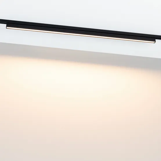 Фото #2 товара Светильник MAG-MICROCOSM-FLAT-L600-16W Warm3000 (BK, 100 deg, 24V) (Arlight, IP20 Металл, 3 года)