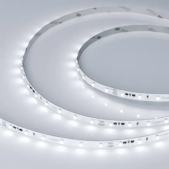 Фото #2 товара Светодиодная лента RT-10000 24V White6000 (3528, 60 LED/m, 10m) (Arlight, 4.8 Вт/м, IP20)