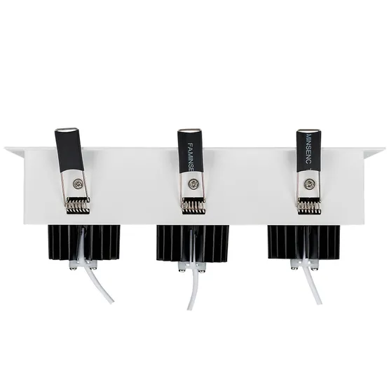 Фото #4 товара Светильник CL-KARDAN-S260x102-3x9W White (WH-BK, 38 deg) (Arlight, IP20 Металл, 3 года)