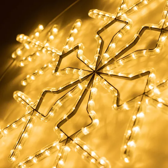 Фото #2 товара Фигура светодиодная ARD-SNOWFLAKE-M3-920x920-432LED Warm (230V, 30W) (Ardecoled, IP65, 1 год)