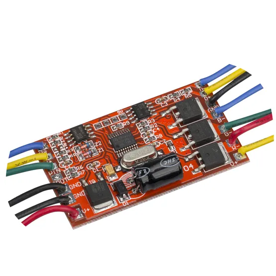 Фото товара Декодер DMX RA-304mini (12-24V, 144-288W) (Arlight, Бескорпусной)