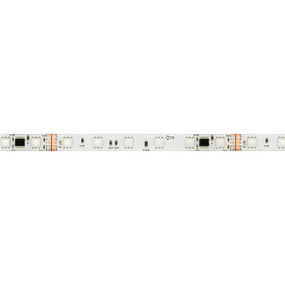 Фото #3 товара Светодиодная лента герметичная DMX-SE-B60-10mm 24V RGB-PX6 (14 W/m, IP65, 5060, 5m) (Arlight, -)