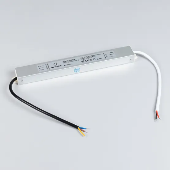 Фото #2 товара Блок питания ARPV-24060-SLIM-D (24V, 2.5A, 60W) (Arlight, IP67 Металл, 3 года)