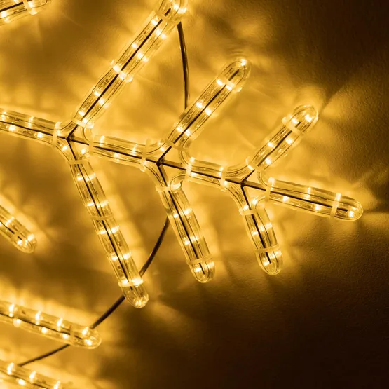 Фото #2 товара Фигура светодиодная ARD-SNOWFLAKE-M10-1000x900-504LED Warm (230V, 31W) (Ardecoled, IP65, 1 год)