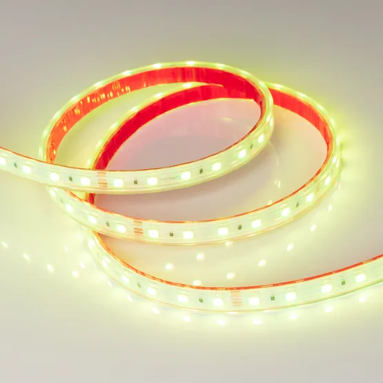Фото #2 товара Светодиодная лента герметичная RTW-PS-B60-12mm 24V RGB (14.4 W/m, IP67, 5060, 50m) (Arlight, 14.4 Вт/м, IP67)