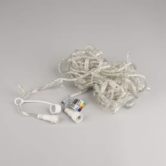 Фото #2 товара Светодиодная гирлянда ARD-STRING-CLASSIC-10000-CLEAR-100LED-LIVE RGB (230V, 7W) (Ardecoled, IP65, 1 год)