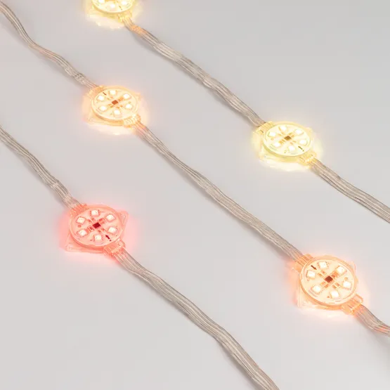 Фото #4 товара Флэш-модуль VISOR-SPI-D40-6LED-24V RGB (Arlight, IP68 Пластик, 3 года)