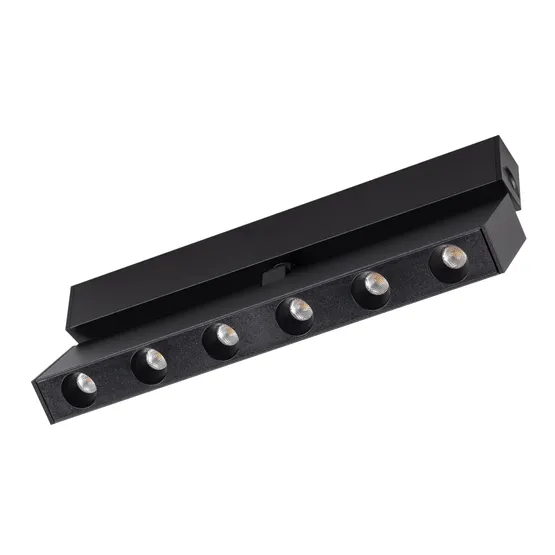 Фото #4 товара Светильник MAG-DOTS-FOLD-25-S200-6W Warm3000 (BK, 30 deg, 24V) (Arlight, IP20 Металл, 5 лет)