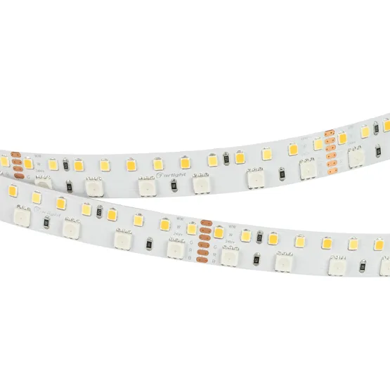 Фото #5 товара Светодиодная лента RT-BA180-15mm 24V RGBW-MIX (28.8 W/m, IP20, 5060/2835, 5m) (Arlight, RGB-CCT, RGB-MIX, RGB-White MIX)