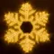 Минифото #1 товара Фигура светодиодная ARD-SNOWFLAKE-M10-1000x900-504LED Warm (230V, 31W) (Ardecoled, IP65, 1 год)