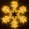 Минифото #1 товара Фигура светодиодная ARD-SNOWFLAKE-M4-750x750-324LED Warm (230V, 18W) (Ardecoled, IP65, 1 год)