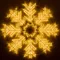 Минифото #1 товара Фигура светодиодная ARD-SNOWFLAKE-M8-950x950-540LED Warm (230V, 33W) (Ardecoled, IP65, 1 год)