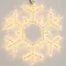 Минифото #4 товара Фигура светодиодная ARD-SNOWFLAKE-M5-600x600-360LED Warm (230V, 20W) (Ardecoled, IP65, 1 год)