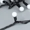 Минифото #2 товара Светодиодная гирлянда ARD-BALL-CLASSIC-D13-5000-BLACK-50LED BLUE (230V, 3.5W) (Ardecoled, IP65)