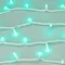 Минифото #6 товара Светодиодная гирлянда ARD-STRING-PRO-10000-WHITE-100LED-MILK-LIVE RGB-DMX (24V, 10W) (Ardecoled, IP65, 2 года)