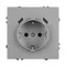 Минифото #4 товара Механизм розетки с USB зарядкой SCT-NOBE-MUCC-SFPL-IS (230V, 16A) (Arlight, -)
