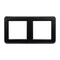 Минифото #2 товара Рамка пластиковая FRM-VERSA-PL-2-BK (Arlight, -)