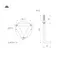 Минифото #7 товара Светильник LGD-LANDMARK-BOLL-H1000-20W Warm3500-MIX (GR, 300 deg, 230V) (Arlight, IP65 Металл, 5 лет)