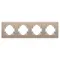 Минифото #2 товара Рамка пластиковая FRM-PERIO-PL-4-GD (Arlight, -)