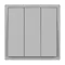 Минифото #3 товара ARL NOBE Выключатель 3 кл софт-тач никель SWT-MK03-SFPL-IS (250V, 10A) (Arlight, -)