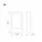 Минифото #5 товара Светильник LGD-PATH-FRAME-H300-7W Warm3000 (BK, 100 deg, 230V) (ARL, IP65 Металл, 3 года) (Arlight, IP65 Металл, 3 года)