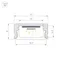 Минифото #3 товара Профиль LINE-1708-2000 ANOD BLACK (Arlight, Алюминий)