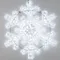 Минифото #3 товара Фигура светодиодная ARD-SNOWFLAKE-M11-1250x1200-604LED White (230V, 36.5W) (Ardecoled, IP65, 1 год)