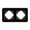 Минифото #3 товара Рамка стеклянная FRM-OMALI-GS-2-BK (Arlight, -)