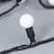 Минифото #3 товара Светодиодная гирлянда ARD-BALL-PRO-D23-10000-BLACK-80LED RGB (230V, 7W) (Ardecoled, IP65)