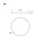 Минифото #2 товара Светильник DL-EDGE-R300-24W Warm3000 (WH, 115 deg, 230V) (Arlight, IP40 Металл, 3 года)