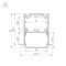 Минифото #7 товара Профиль SL-LINIA52-3L-F-2000 ANOD (Arlight, Алюминий)