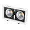 Минифото #1 товара Светильник CL-KARDAN-S283x152-2x25W Warm3000 (WH-BK, 30 deg) (Arlight, IP20 Металл, 3 года)