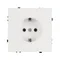 Минифото #3 товара ARL NOBE Розетка зк со шторками софт-тач белый кварц SCT-MEU-SFPL-WH (250V, 16A) (Arlight, -)
