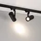 Минифото #2 товара Светильник LGD-URANUS-4TR-R75-18W/25W Warm3500-MIX (BK, 20-50 deg, side holder, 230V) (Arlight, IP20 Металл, 5 лет)