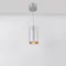 Минифото #5 товара Светильник подвесной SP-POLO-R85-2-15W Day White 40deg (Silver, Gold Ring) (Arlight, IP20 Металл, 3 года)
