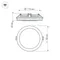 Минифото #7 товара Светодиодная панель LTD-135SOL-20W White (Arlight, IP44 Пластик, 3 года)