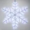 Минифото #2 товара Фигура светодиодная ARD-SNOWFLAKE-M3-920x920-432LED White (230V, 27W) (Ardecoled, IP65, 1 год)