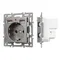 Минифото #1 товара Механизм розетки с USB зарядкой SCT-MUAA-PL-GR (250V, 16A) (Arlight, -)