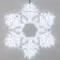 Минифото #3 товара Фигура светодиодная ARD-SNOWFLAKE-M10-1000x900-504LED White (230V, 31W) (Ardecoled, IP65, 1 год)