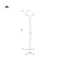 Минифото #5 товара Светильник KT-MUCENA-BOLL-A-H350-1W Warm3000 (WH, 85 deg, 24V) (Arlight, IP65 Металл, 3 года)