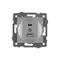 Минифото #3 товара Механизм USB розетки SCT-MUAC-PL-GR-V (5V, 3A, QC4) (Arlight, -)