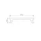 Минифото #2 товара Экран STRETCH-25-CEIL-CENTER-5m OPAL-PVC (Arlight, Пластик)