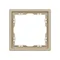 Минифото #2 товара Рамка пластиковая FRM-NOBE-SFPL-1-GD (Arlight, Золотой песок)